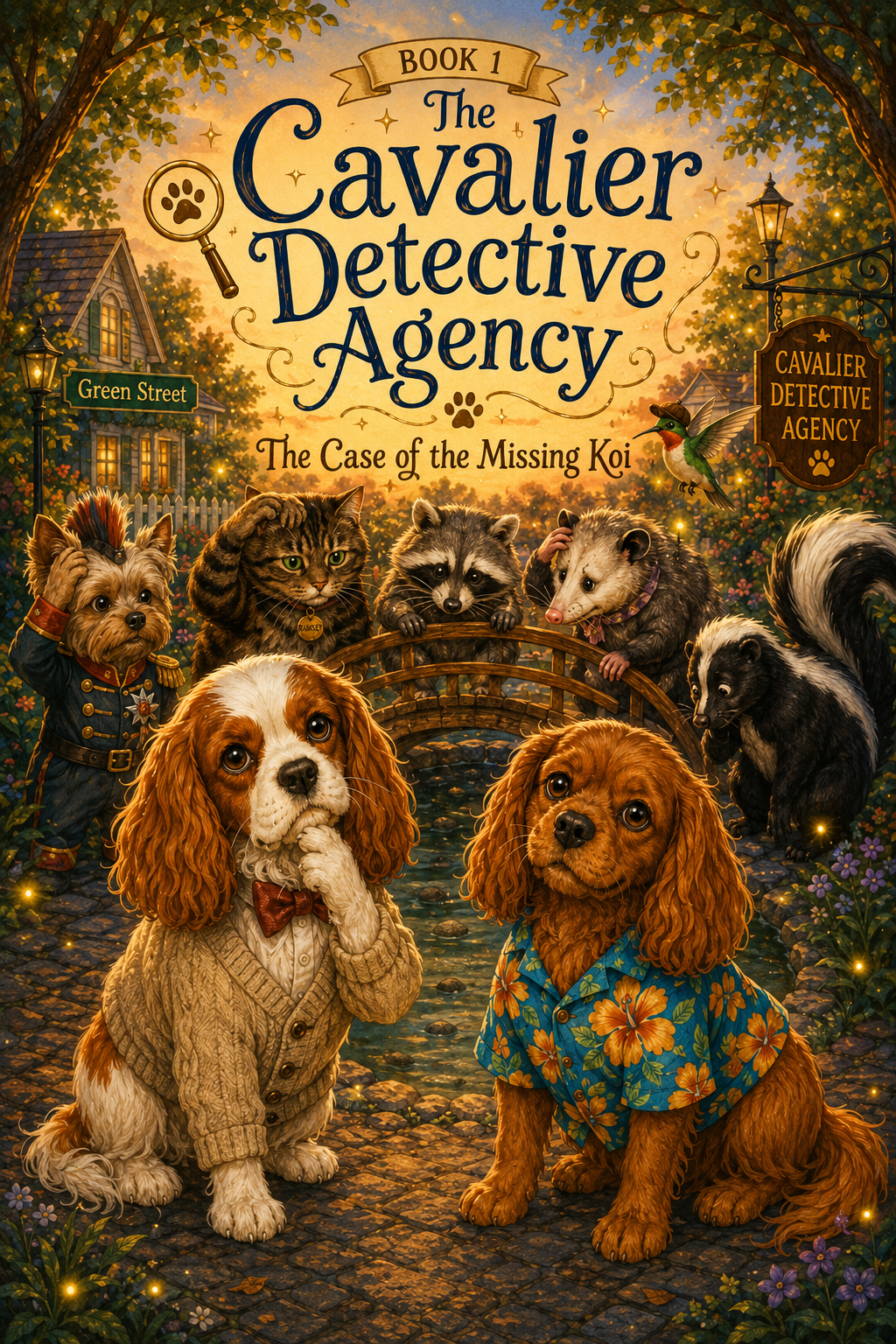 Book 1: The Case of the Missing Koi book cover