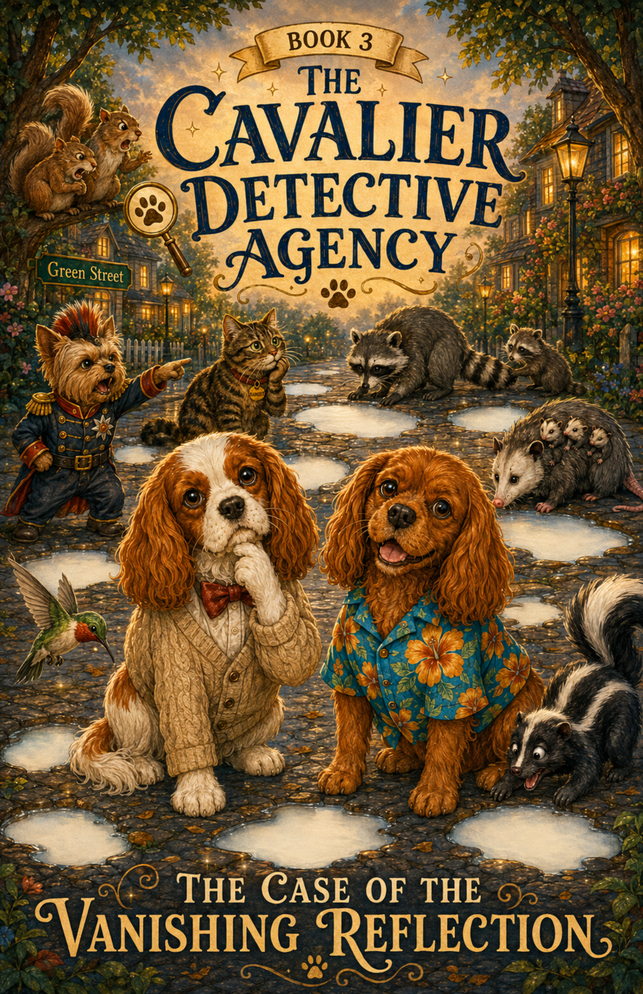 Book 3: The Case of the Vanishing Reflection book cover