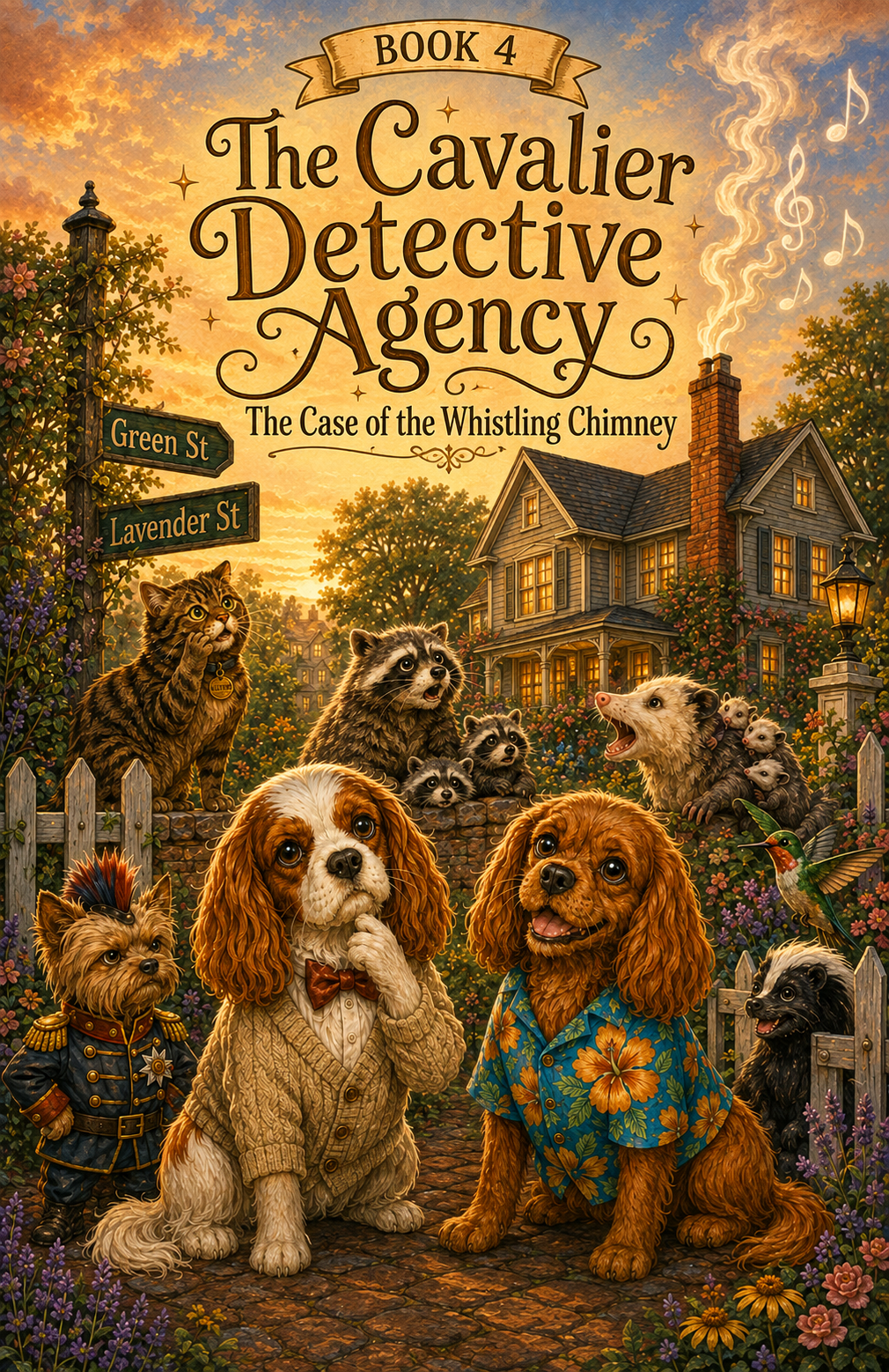 Book 4: The Case of the Whistling Chimney book cover